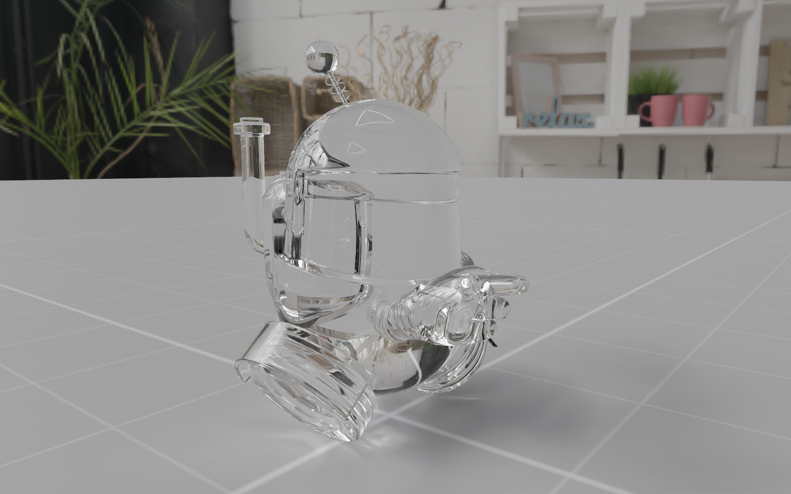 From viewport to final frame.
